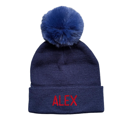 Kids Pom Beanie