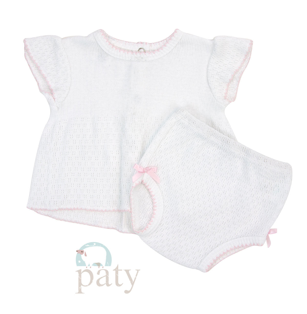 Paty Inc Flutter Sleeve Diaper Set