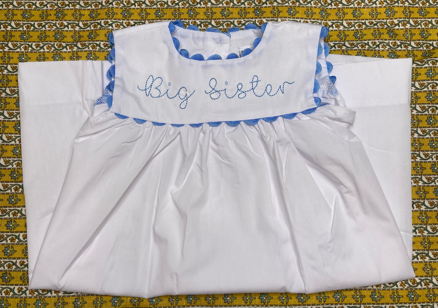 Dress with Ric-Rac Trim