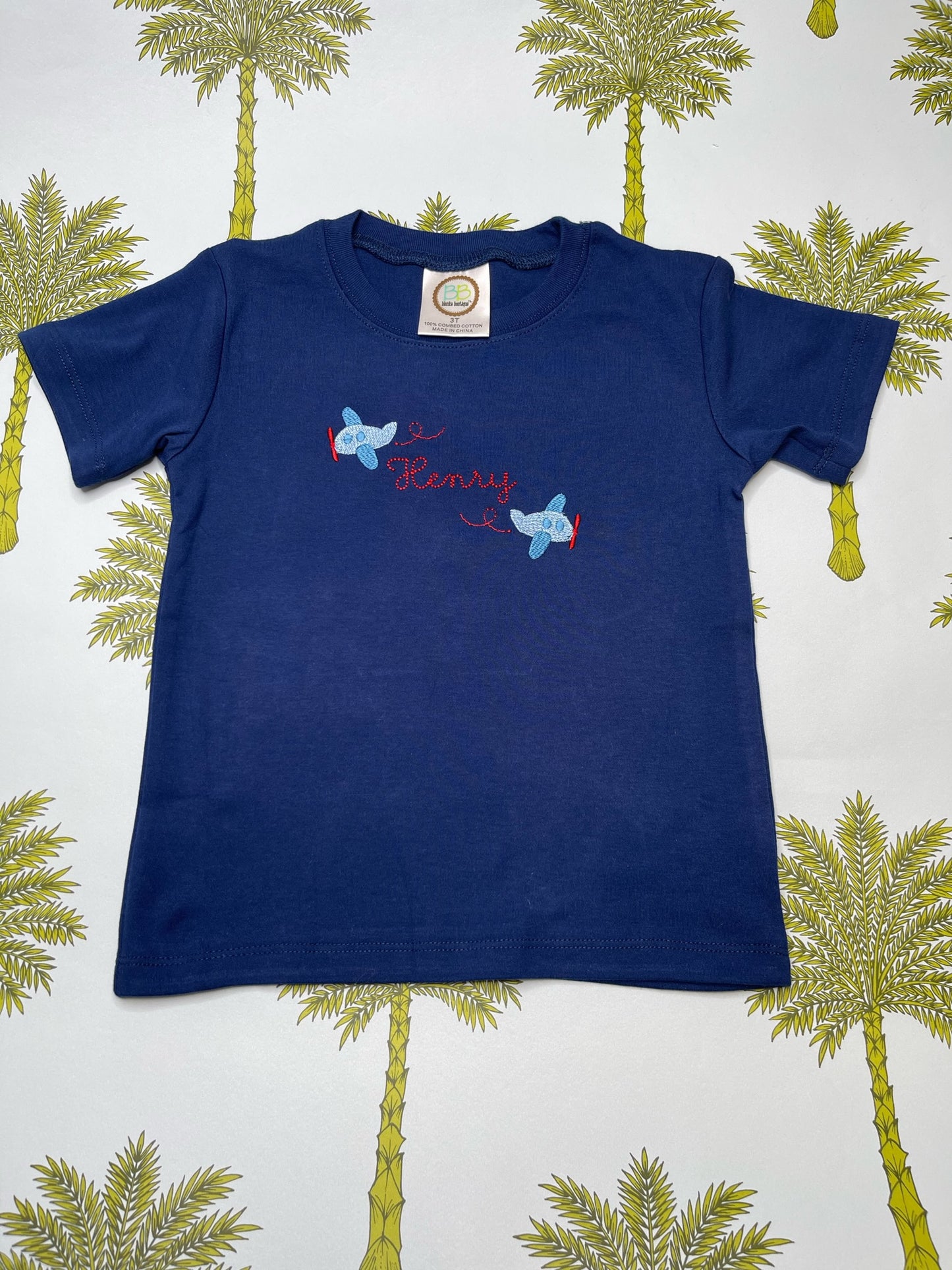 Classic Short Sleeve Shirt - Navy