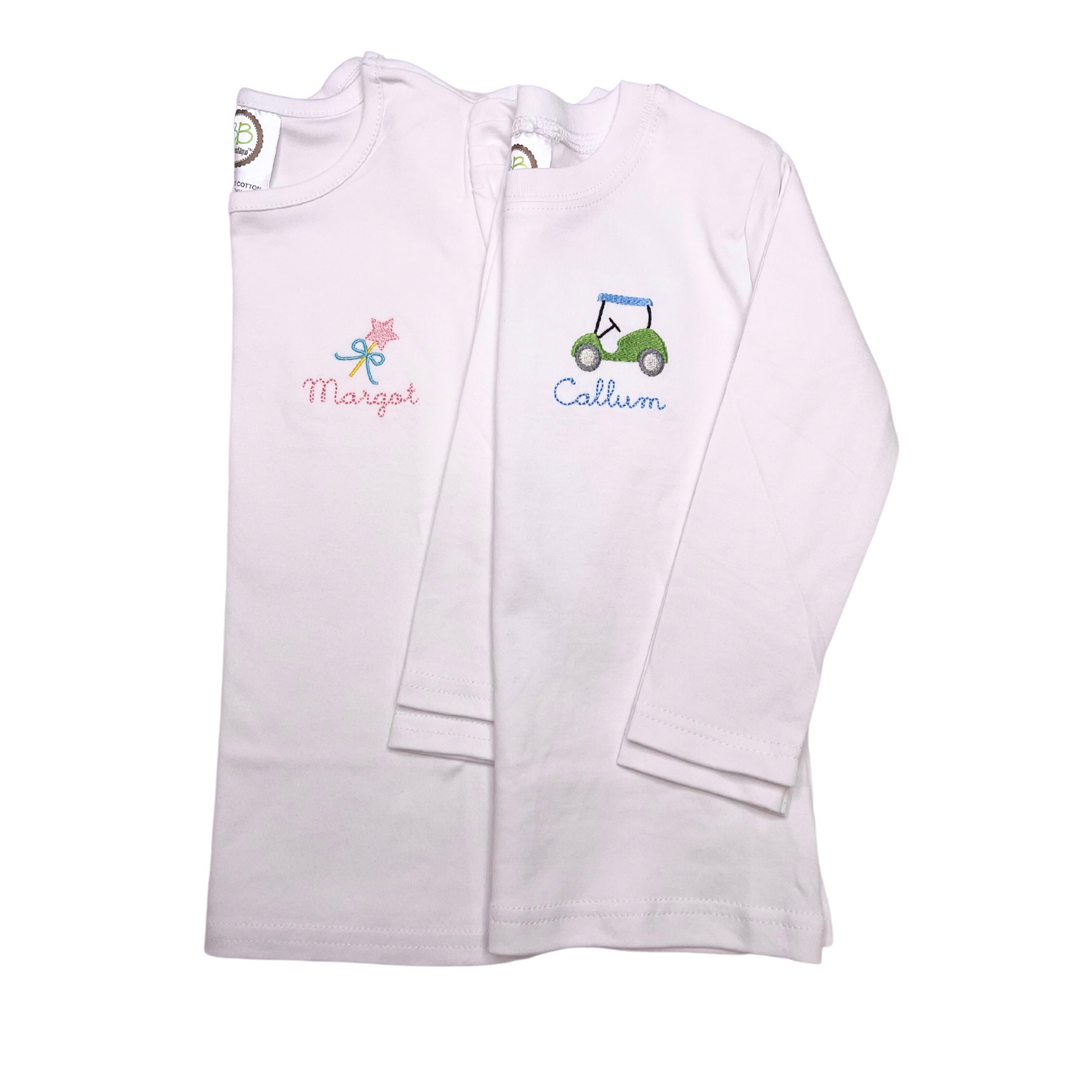 Classic Long Sleeve Name Tee