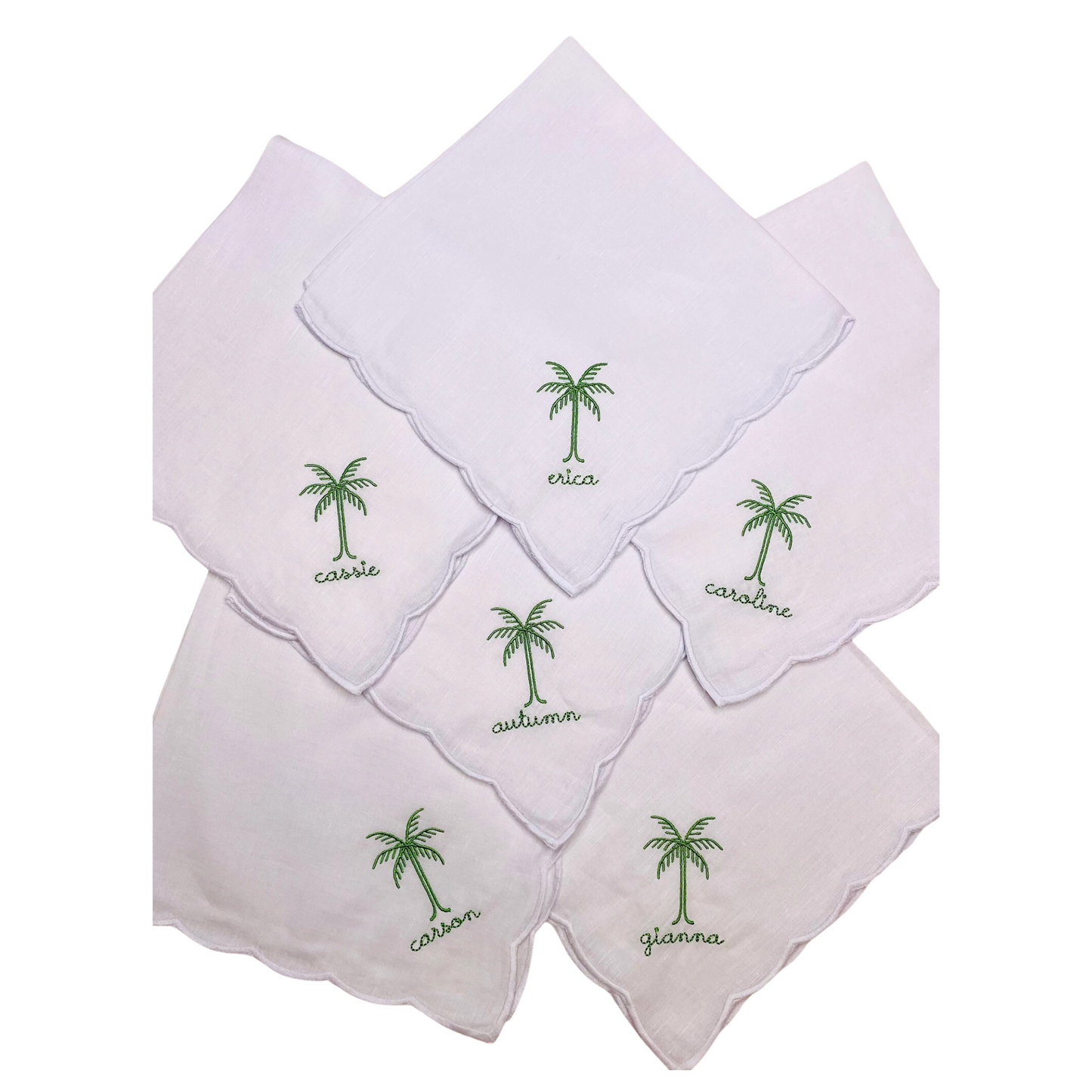 Scallop Dinner Napkins