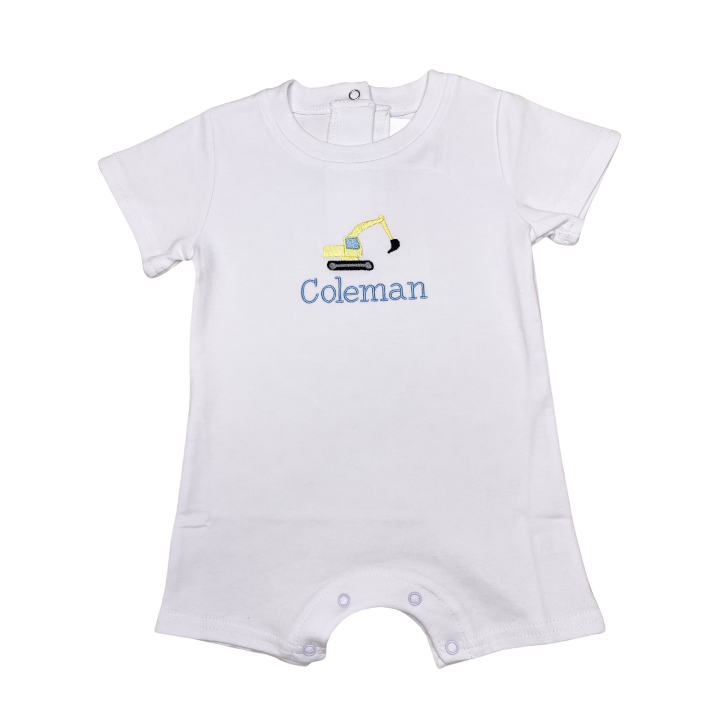 Boy's Short Sleeved Romper