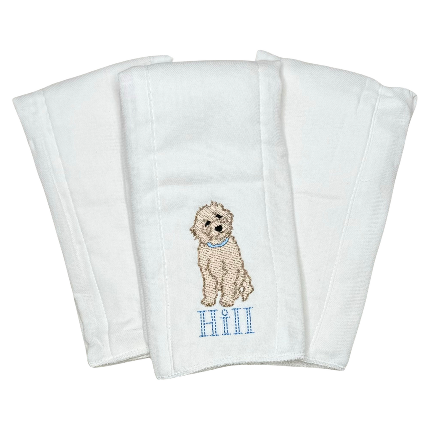 Tri-Fold Burp Cloths