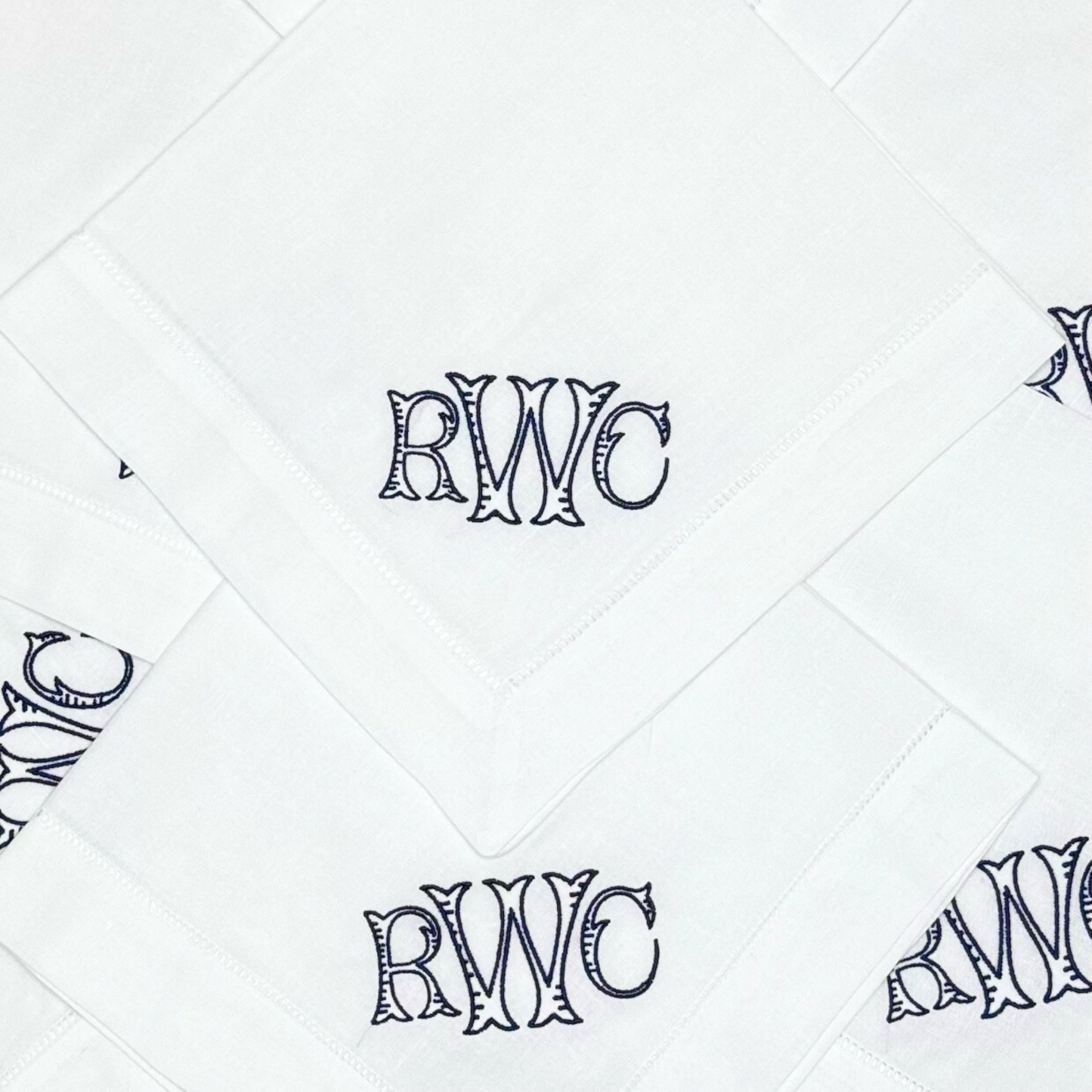 Hemstitch Dinner Napkins