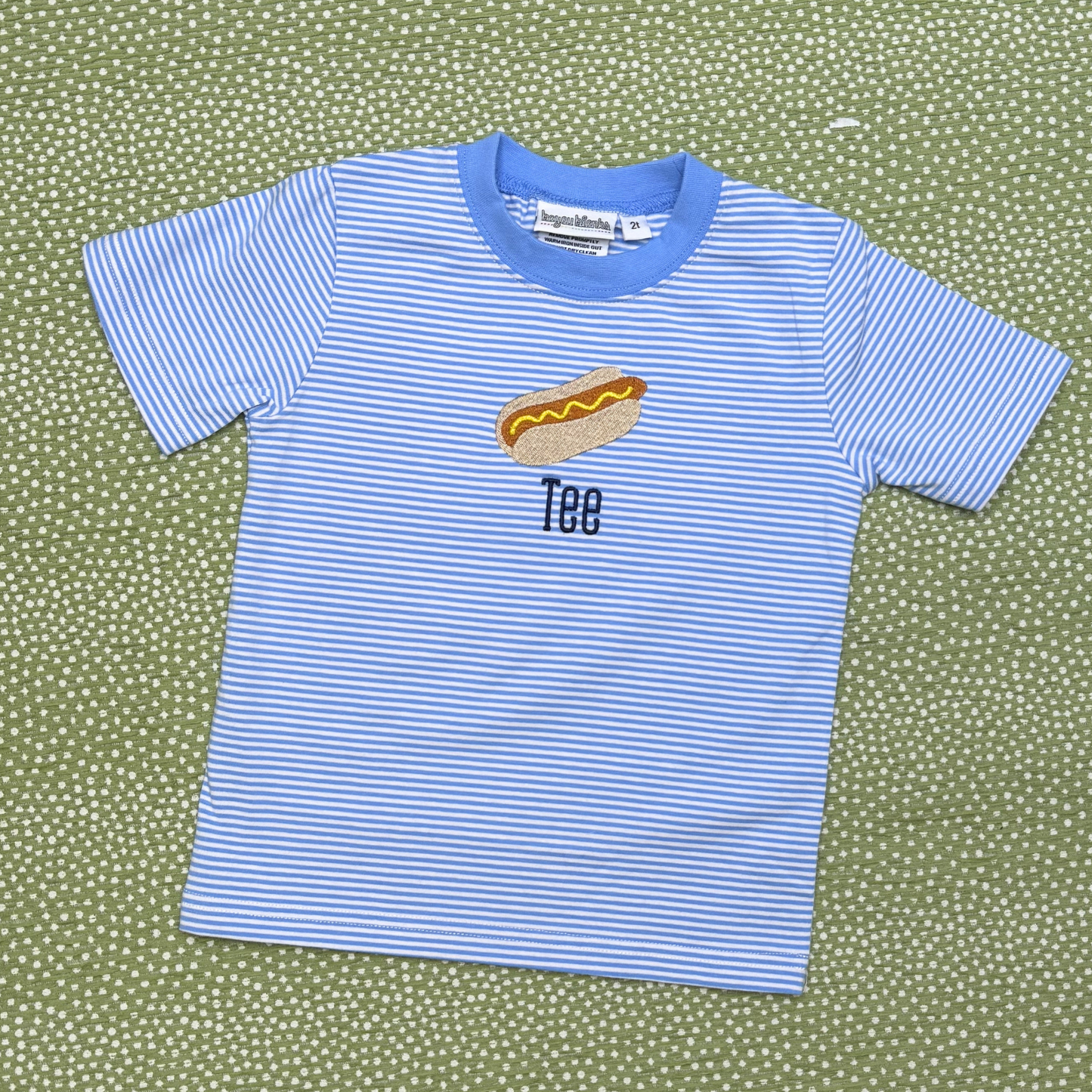 Knit Stripe Short Sleeve Shirt