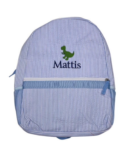 Seersucker Backpack