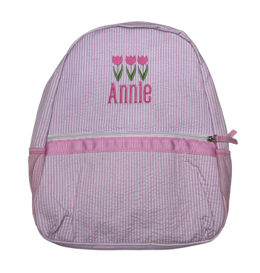 Seersucker Backpack