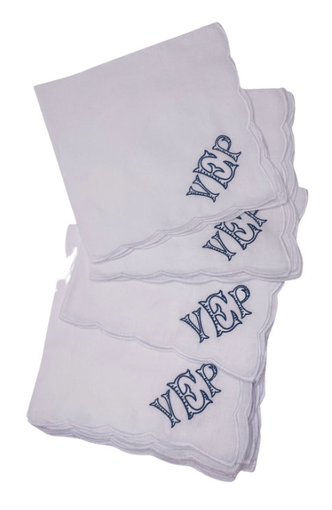 Scallop Dinner Napkins