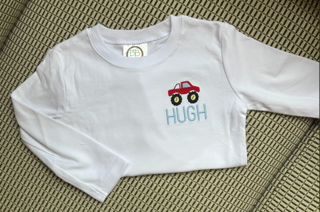 Classic Long Sleeve Name Tee