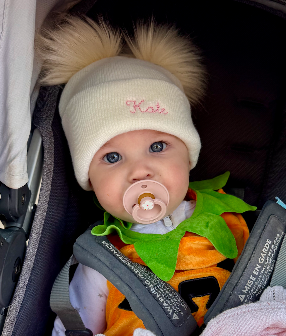 Infant PomPom Beanie