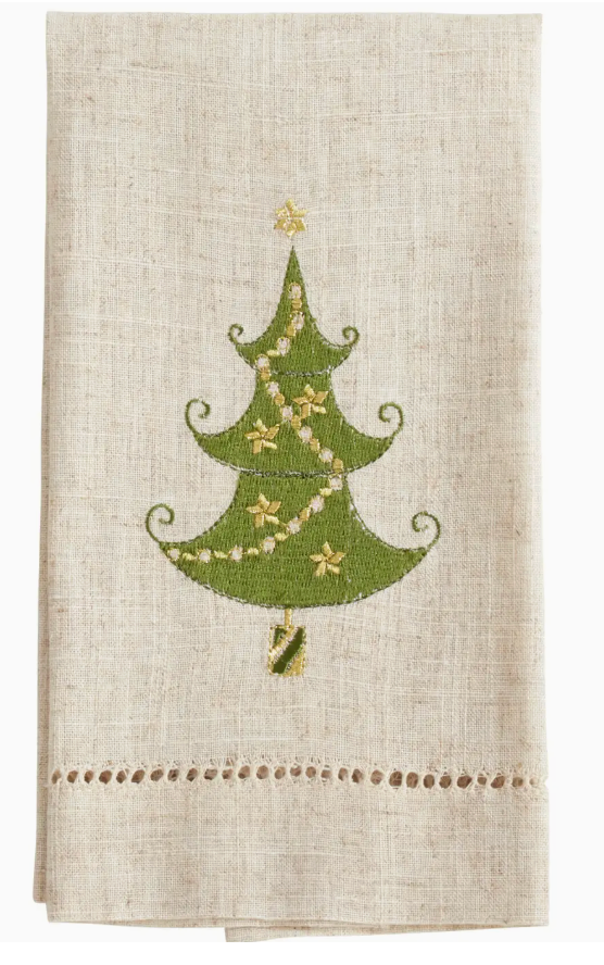 Christmas Tree Guest Towel