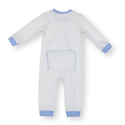 Drop Flap Zipper Pajamas