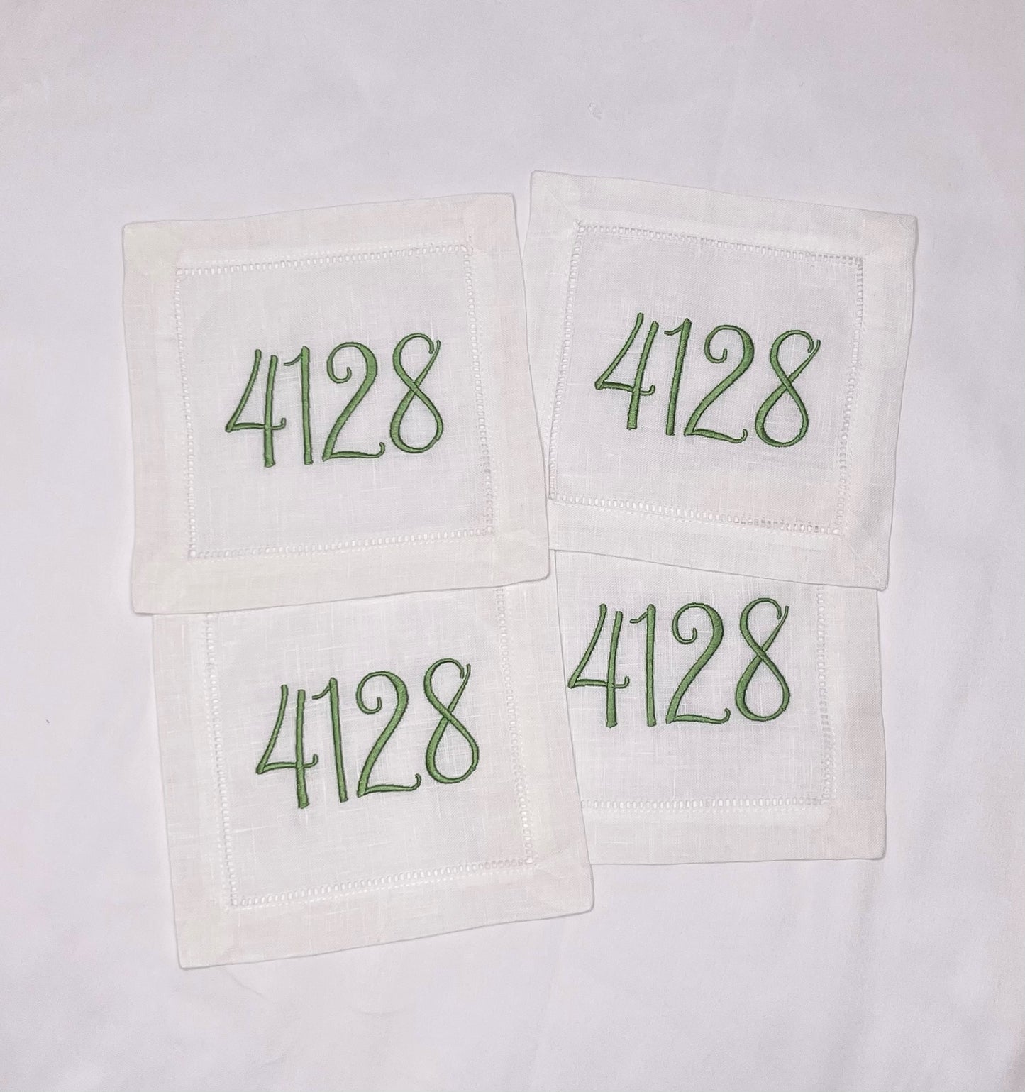 Number Cocktail Napkins
