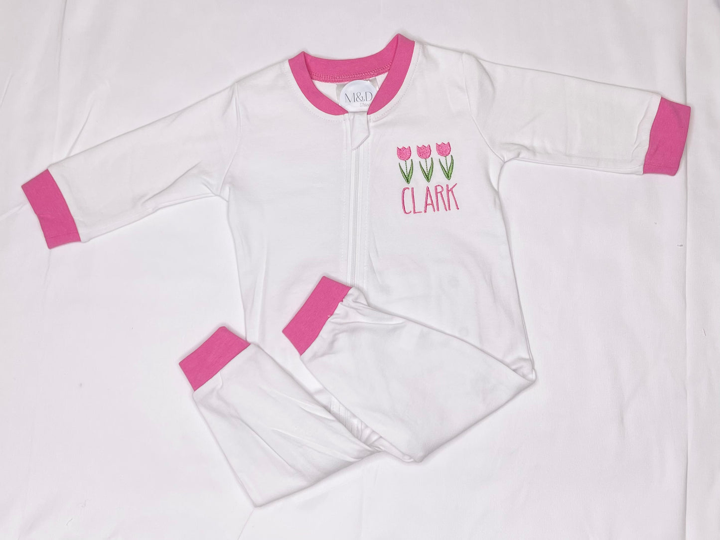 Drop Flap Zipper Pajamas