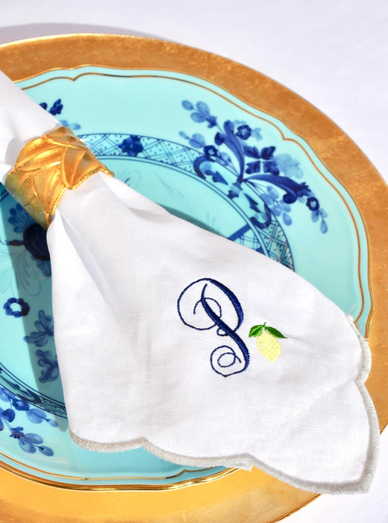 Scallop Dinner Napkins