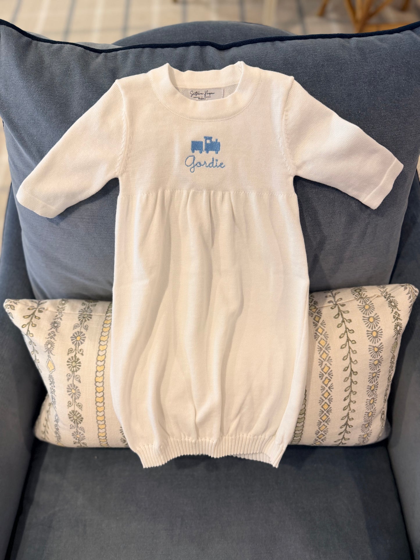 Newborn Knit Gown