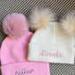 Infant PomPom Beanie