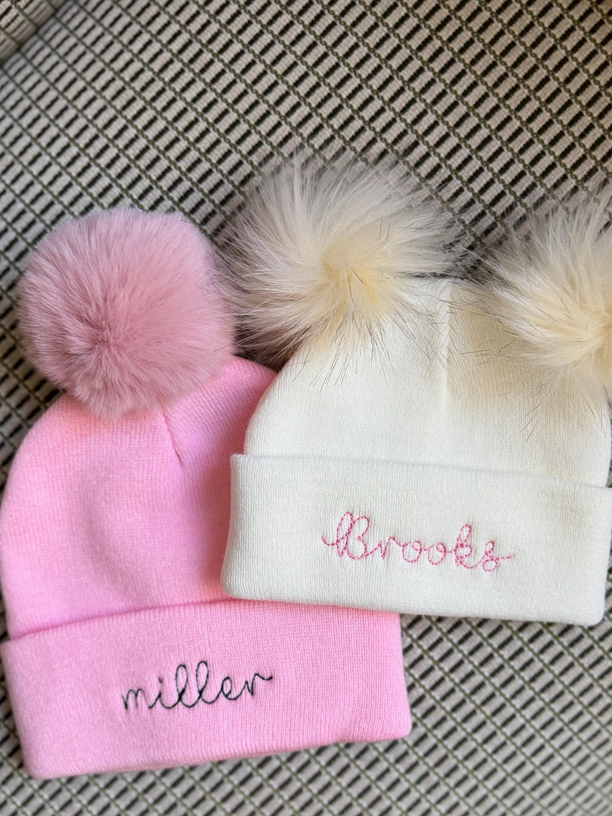 Infant PomPom Beanie