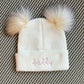 Infant PomPom Beanie