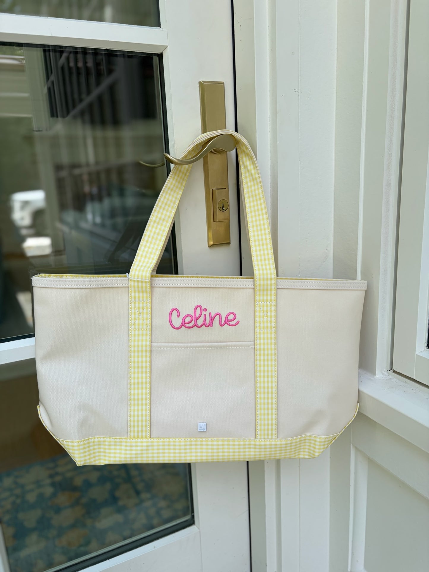 TRVL Tote - Coated Canvas Medium