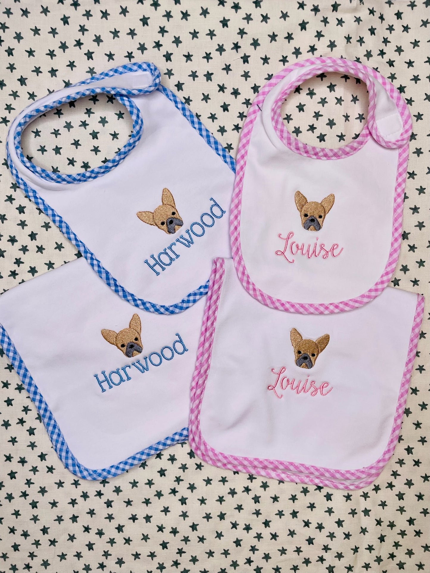 Burp Cloth and Bib Bundle