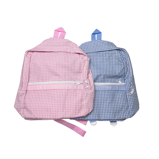 Gingham Backpack