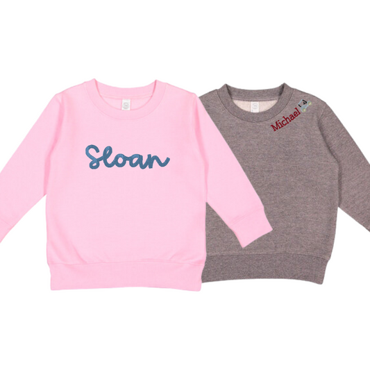 Toddler Crewneck Sweatshirt