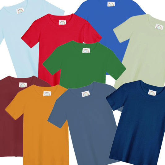 Boys Classic Short Sleeve Shirt - COLORS