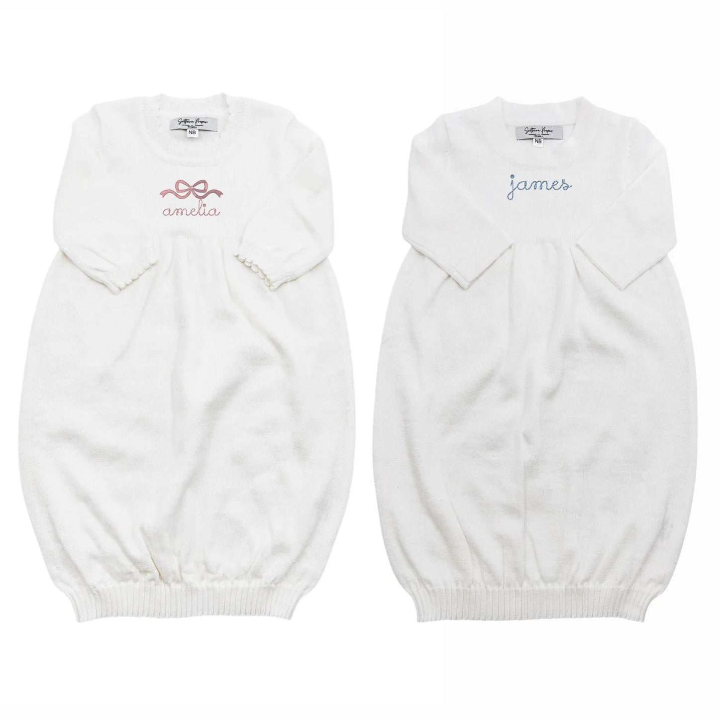 Newborn Knit Gown