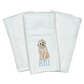 Tri-Fold Burp Cloths