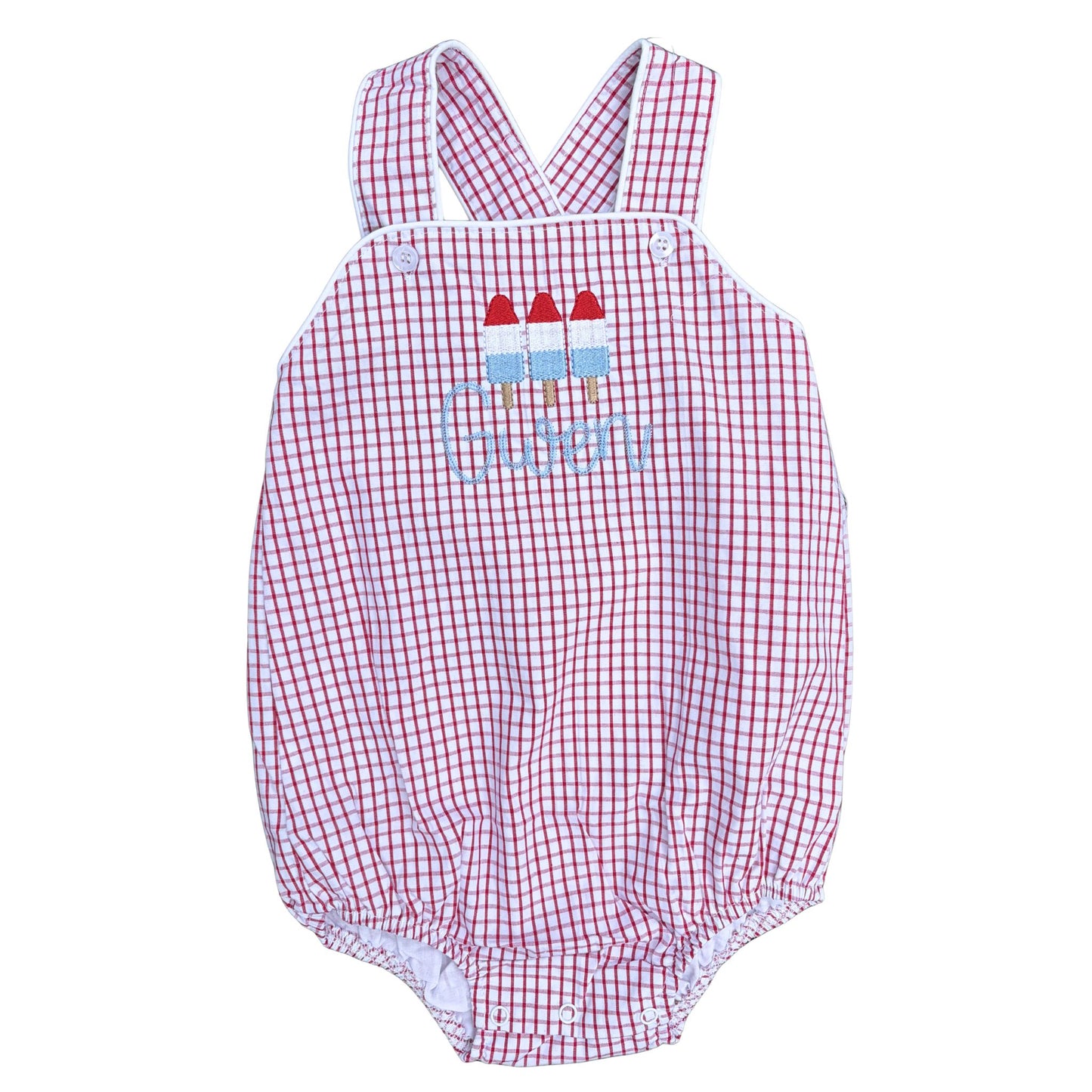 Red Windowpane Bubble