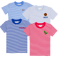 Knit Stripe Short Sleeve Shirt