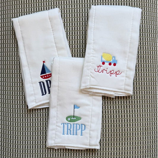 Tri-Fold Burp Cloths