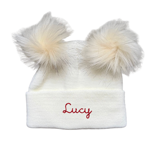 Infant PomPom Beanie