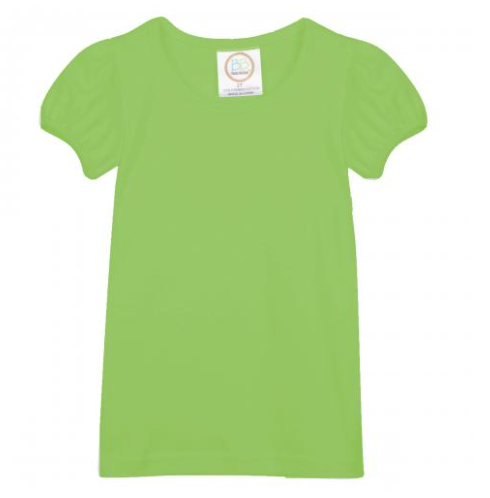 Girls Classic Short Sleeve Shirt - COLORS