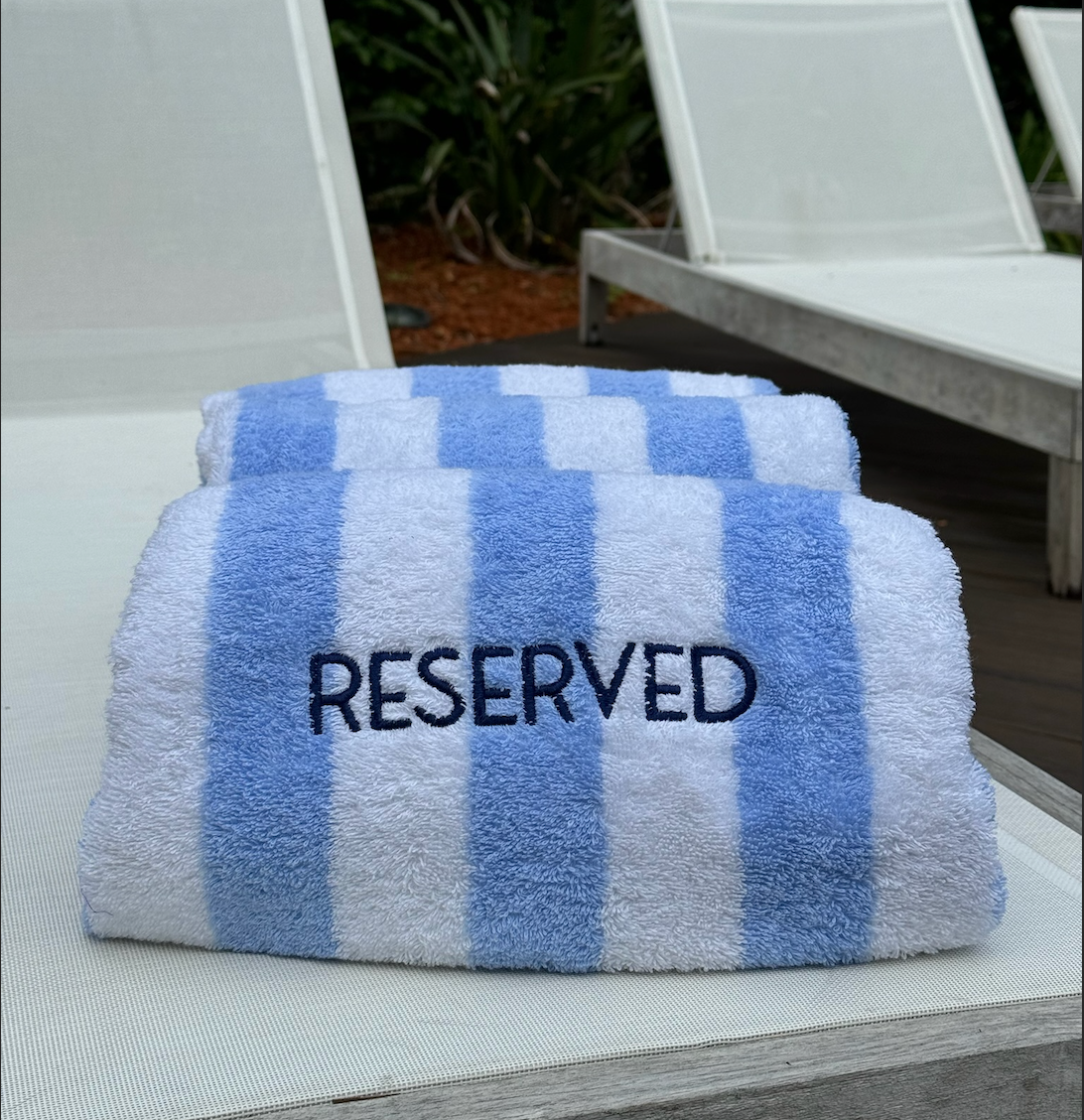 RESERVED Pool Towels