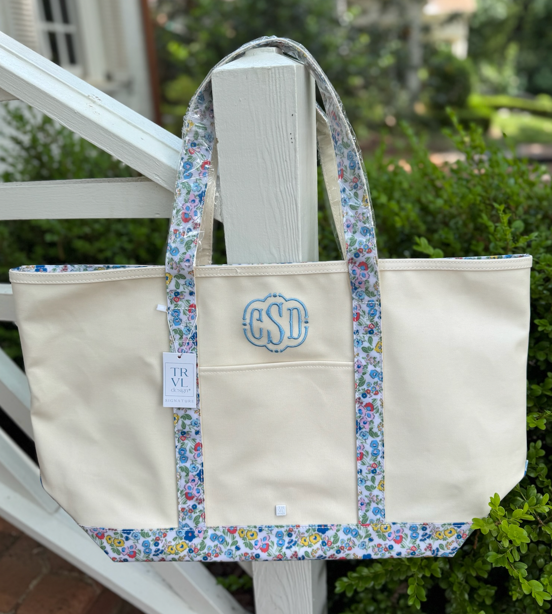 TRVL Maxi Tote - Coated Canvas