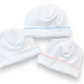 Picot Trim Newborn Hat