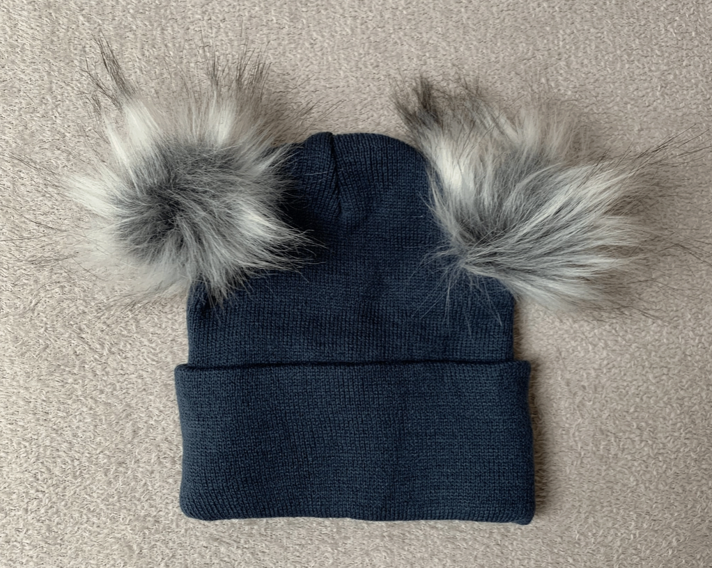 Infant PomPom Beanie