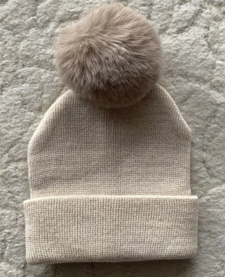 Kids Pom Beanie