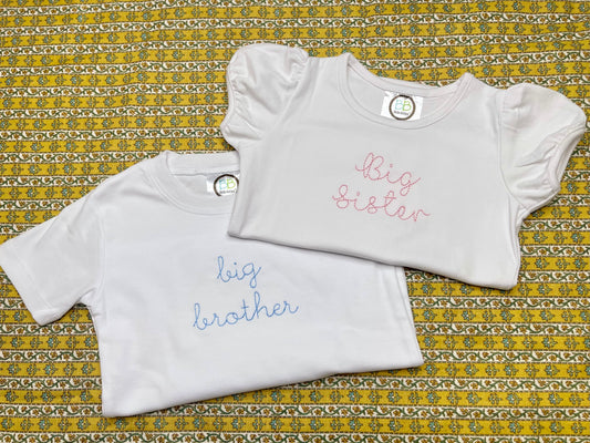 Big Brother/Big Sister Shirts