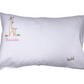 Giraffe Birthdate Nursery Pillow