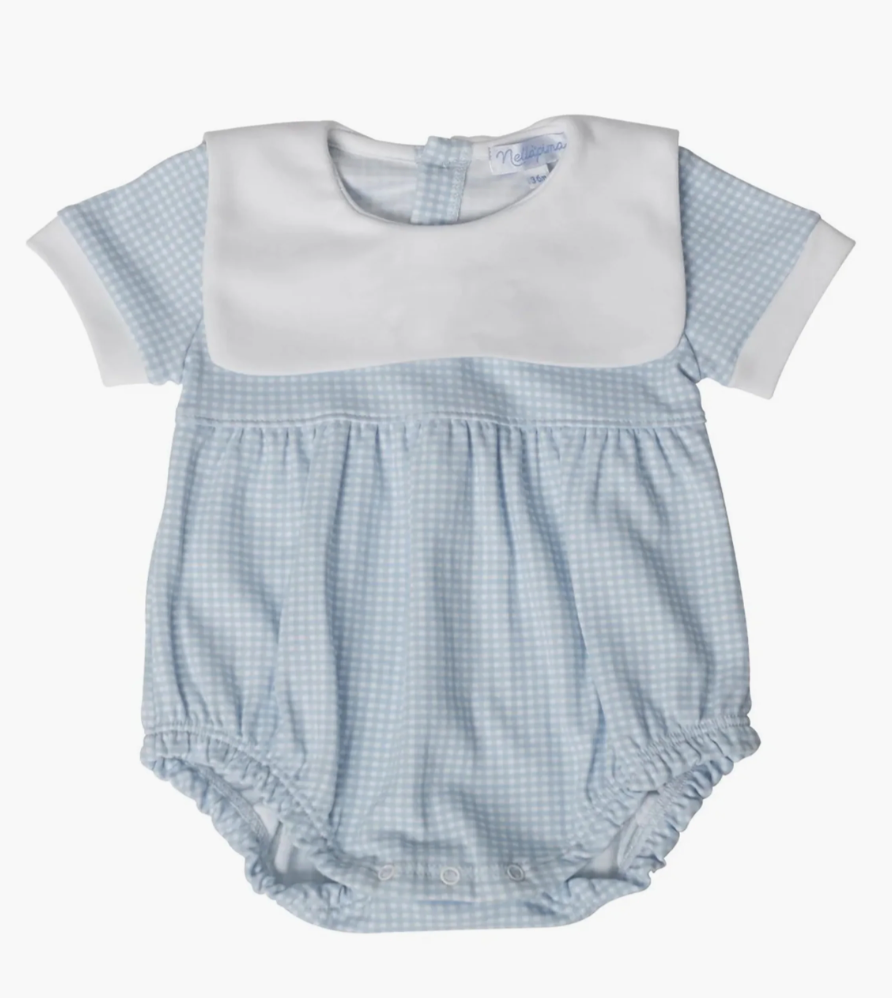 Blue Gingham Bubble