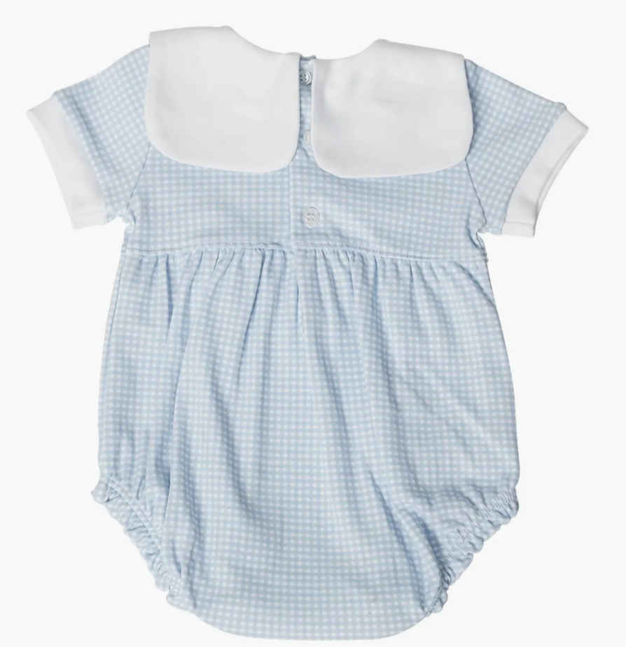 Blue Gingham Bubble