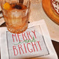 Merry & Bright Cocktail Napkins